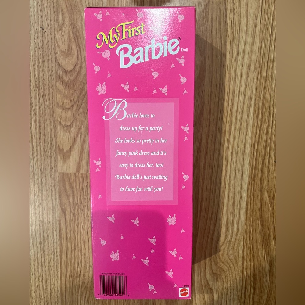 NIB/NRFP My First Barbie doll: Easy To Dress - Picture 2 of 9